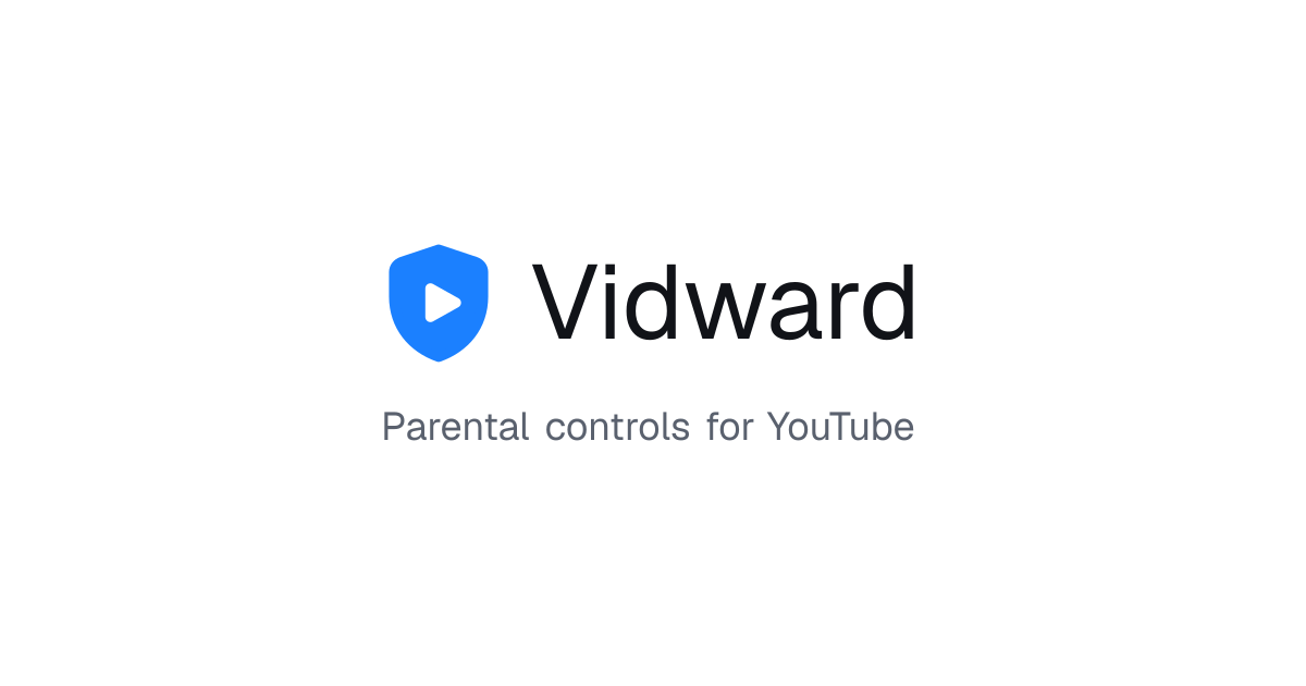 Vidward - Parental controls for YouTube